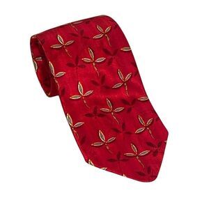 Robert Talbott Tie Best of Class Hand Sewn Finest Silk Red Patterned